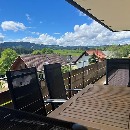 Panoramablick Mit Schwimmbad Und Sauna Lenzkirch